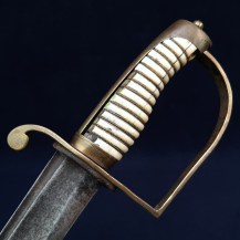 British Circa 1790 Naval Officers Fighting Sword, Thurkle 135